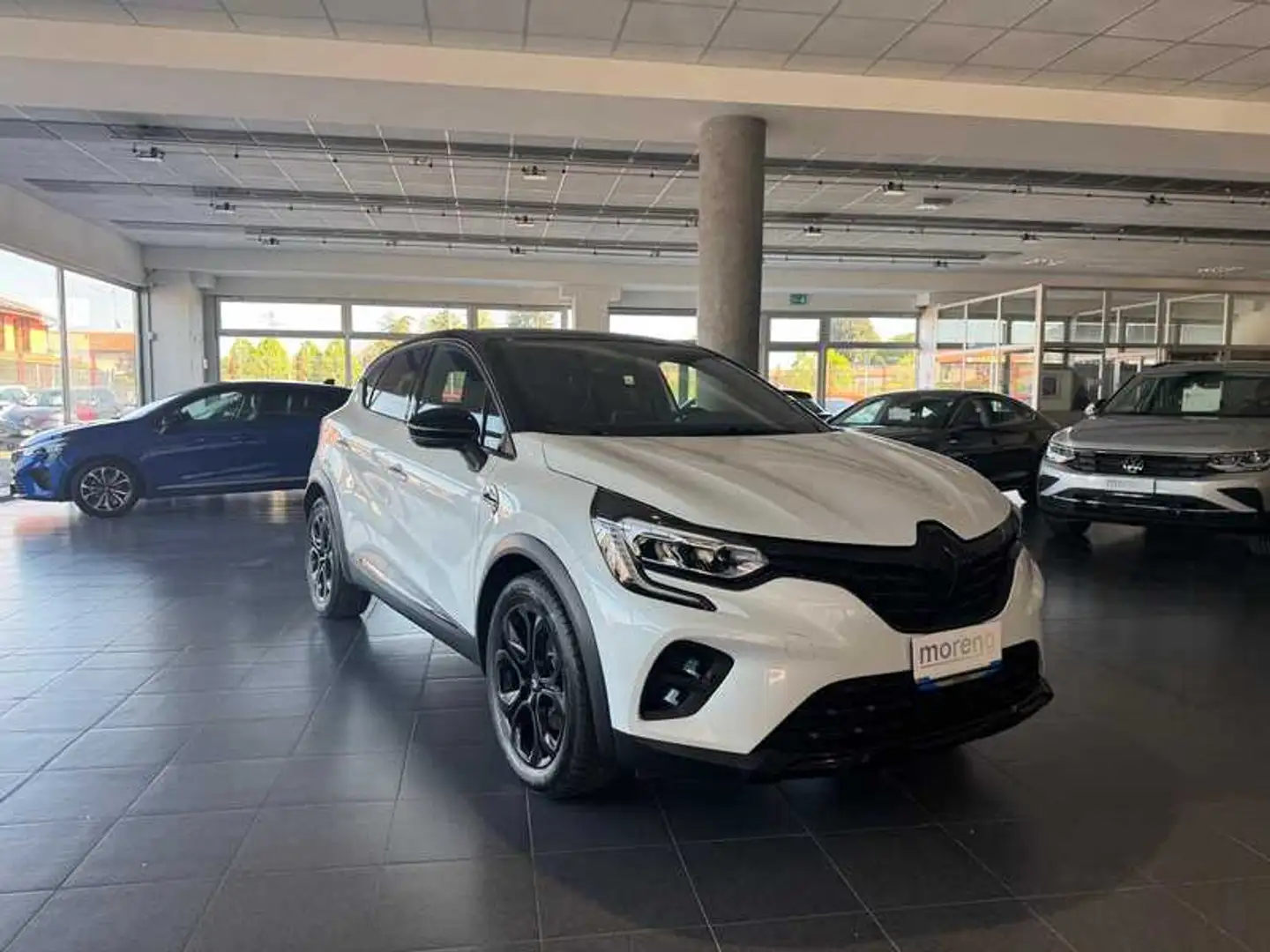 Renault Captur 1.6 E-Tech full hybrid 145 CV Rive Gauche Auto Bianco - 2