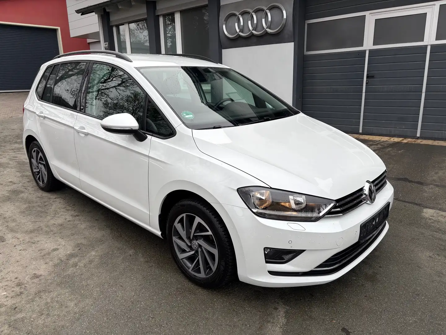 Volkswagen Golf Sportsvan Sound BMT/Start-Stopp Blanc - 1