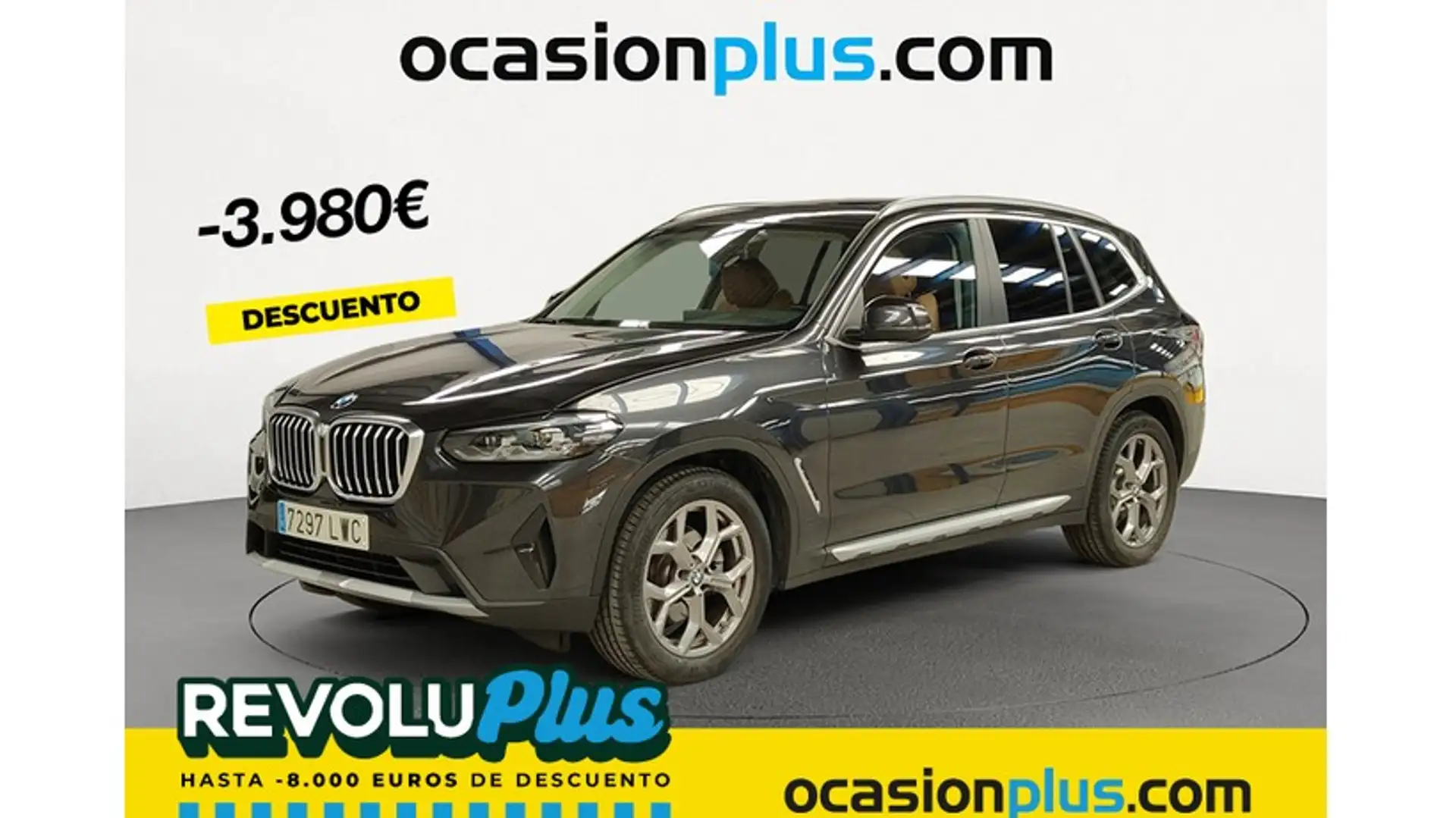 BMW X3 xDrive 20dA xLine Gris - 1