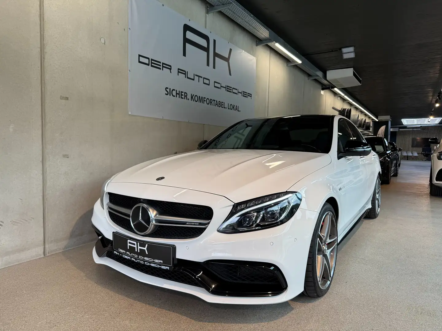 Mercedes-Benz C 63 AMG S *Performance AGA Blanc - 1