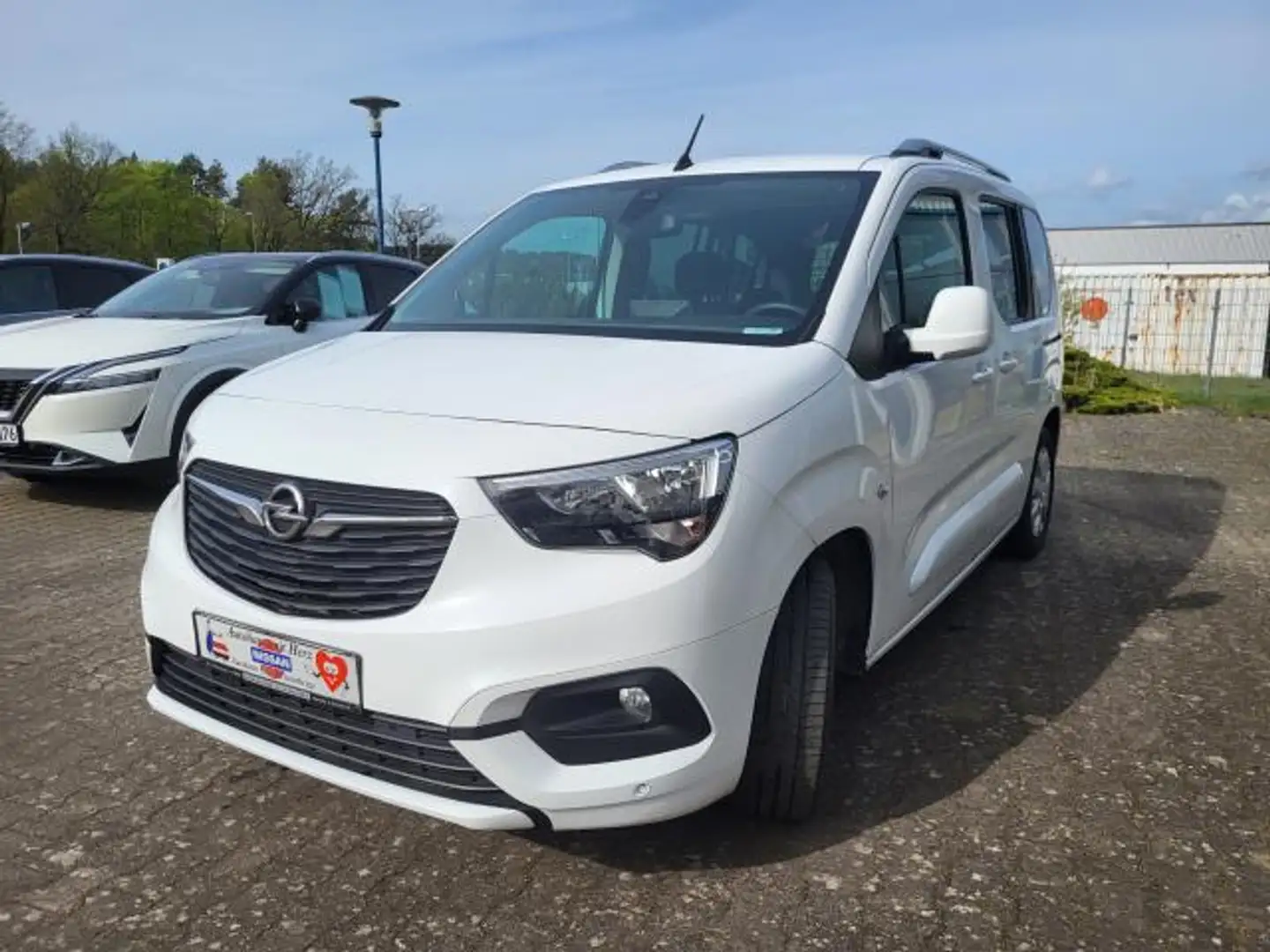 Opel Combo Life EDITION DACHRELING AHK TRENNGITTER bijela - 2