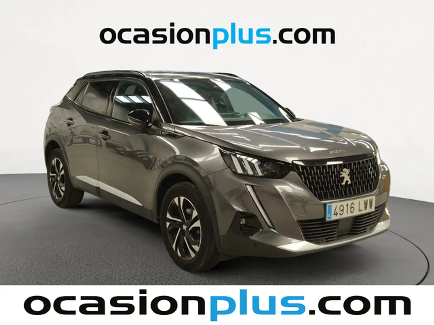 Peugeot 2008 1.2 PureTech S&S GT EAT8 130 Gris - 2