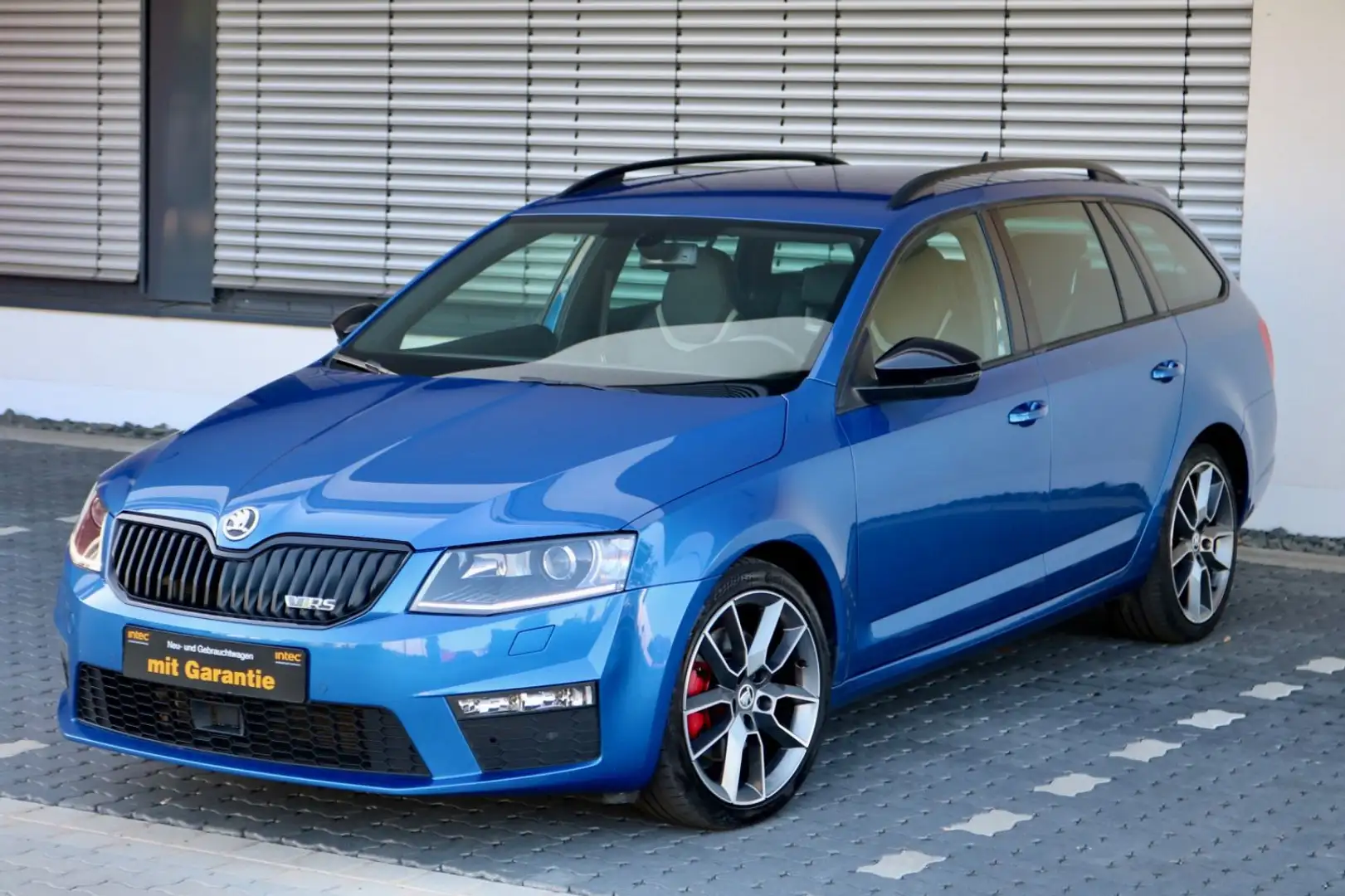 Skoda Octavia Combi RS 4x4 2.0 TDI/NAVI/CARBON/AHK/PDC Blau - 1