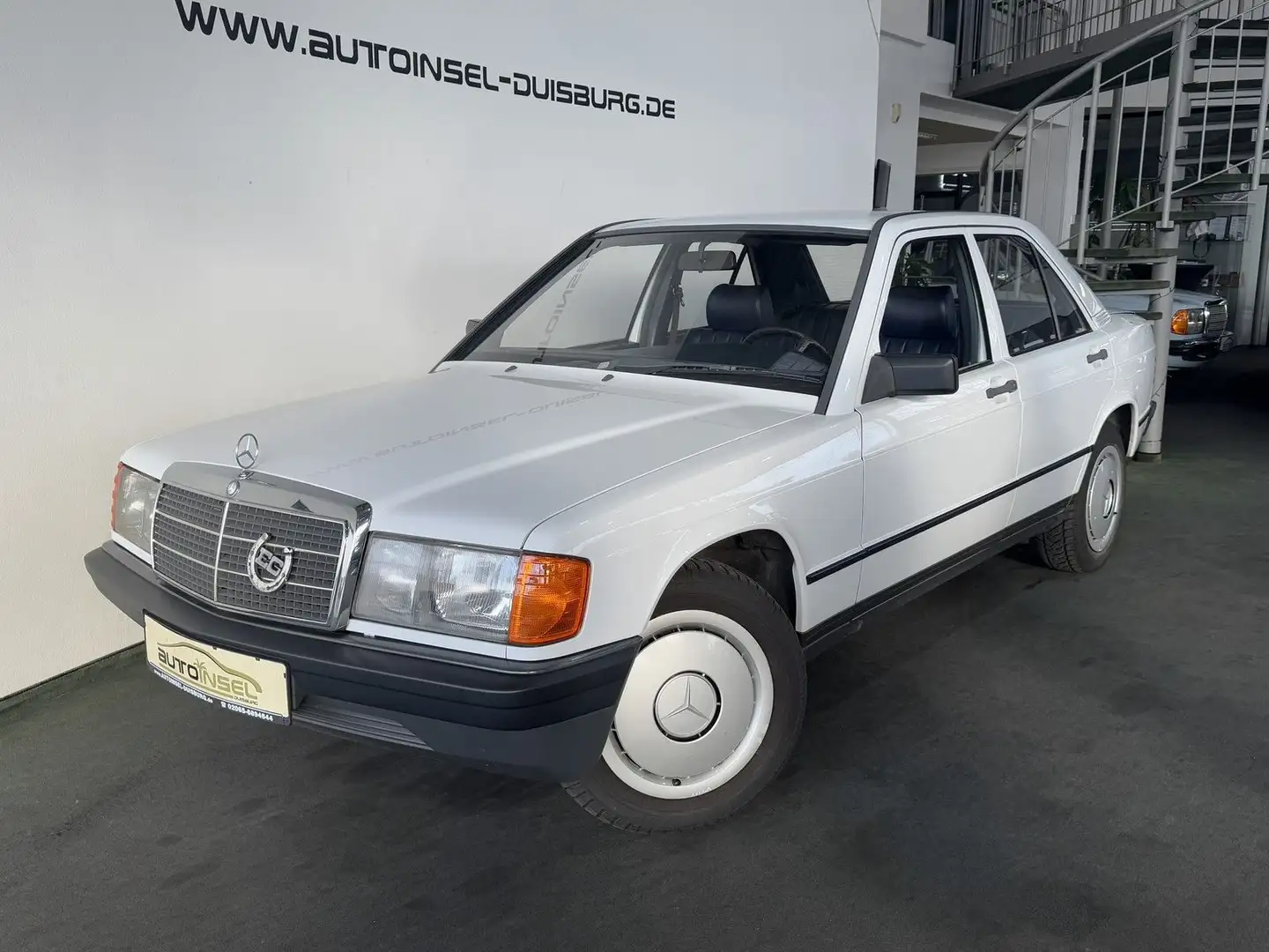 Mercedes-Benz 190 Lim  D 2.5 1.Hand 45.000km Einzelstück !!! White - 1