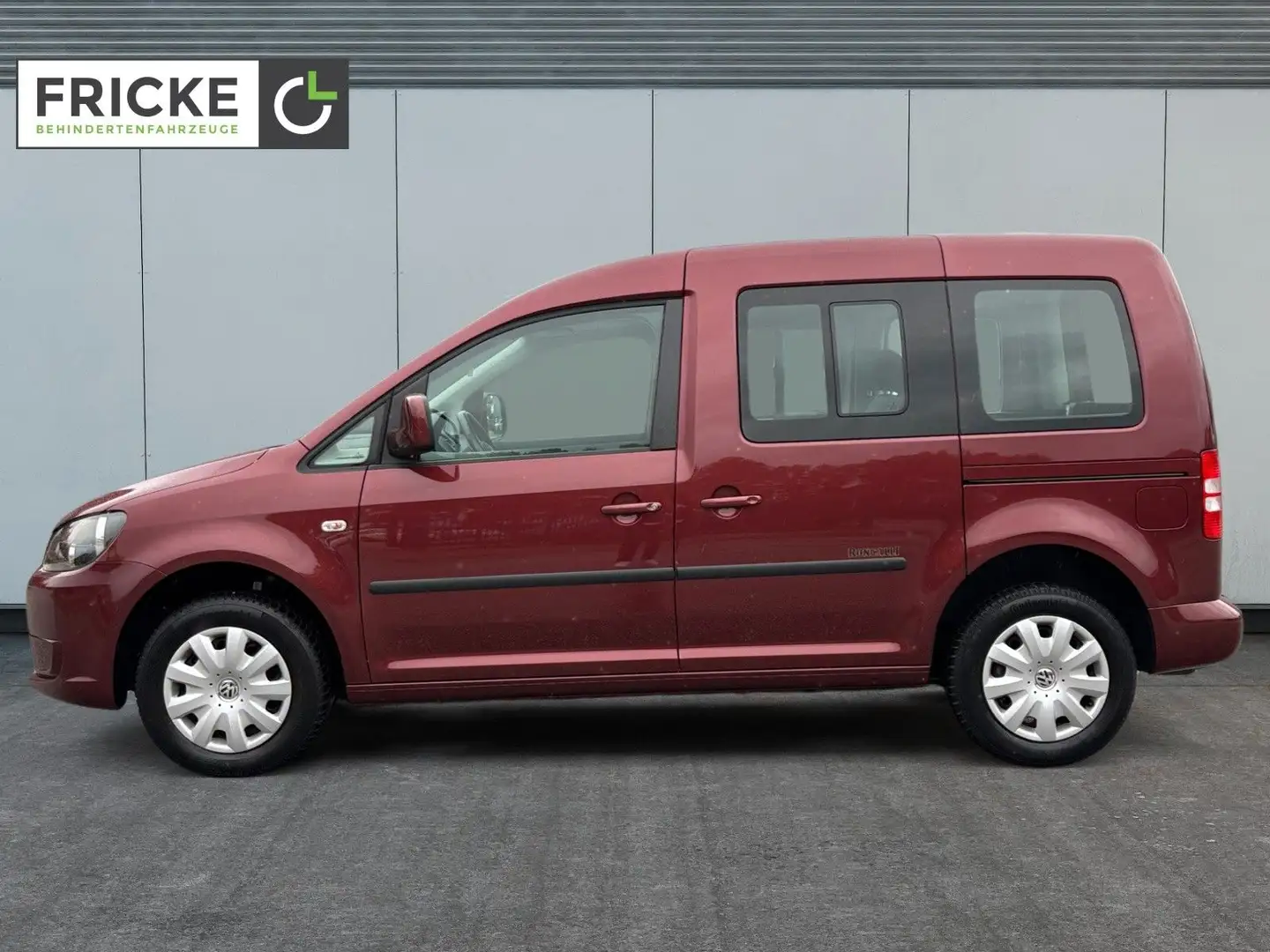 Volkswagen Caddy 1,6 TDI DSG Roncalli *ROLLSTUHLRAMPE* Rot - 2