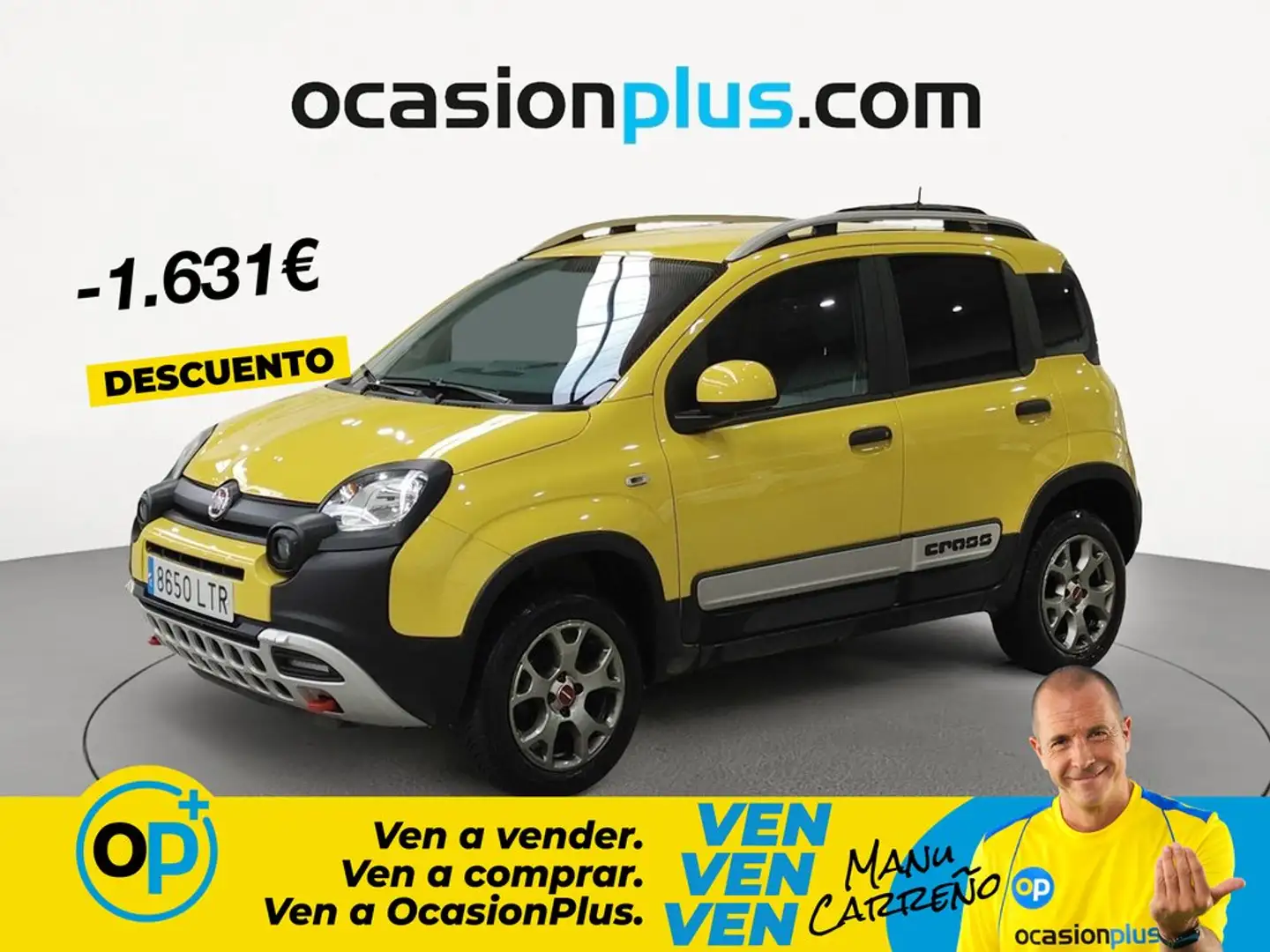 Fiat Panda 0.9 TwinAir Cross 4x4 Amarillo - 1