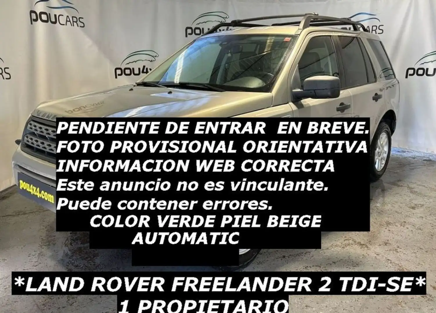 Land Rover Freelander 2.2Td4 SE CommandShift Grün - 1