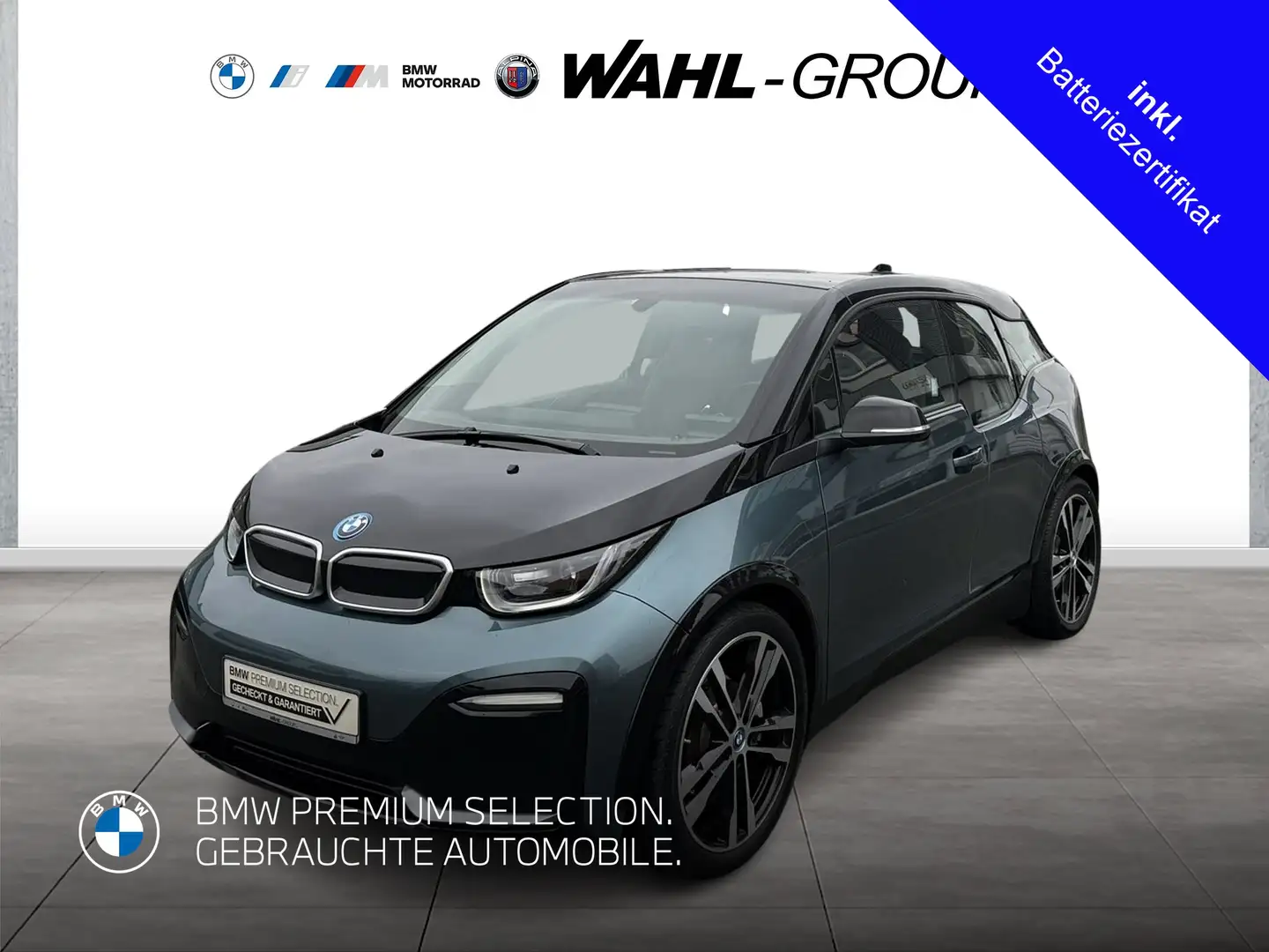 BMW i3 s  LED 96%Akku Navi 20" SHZ PDC Schnellladen Gleic Blau - 1