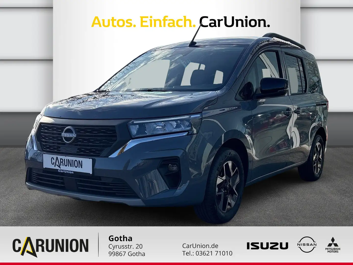 Nissan Townstar Kombi L1 DIG-T 130 MT TEKNA Grau - 1
