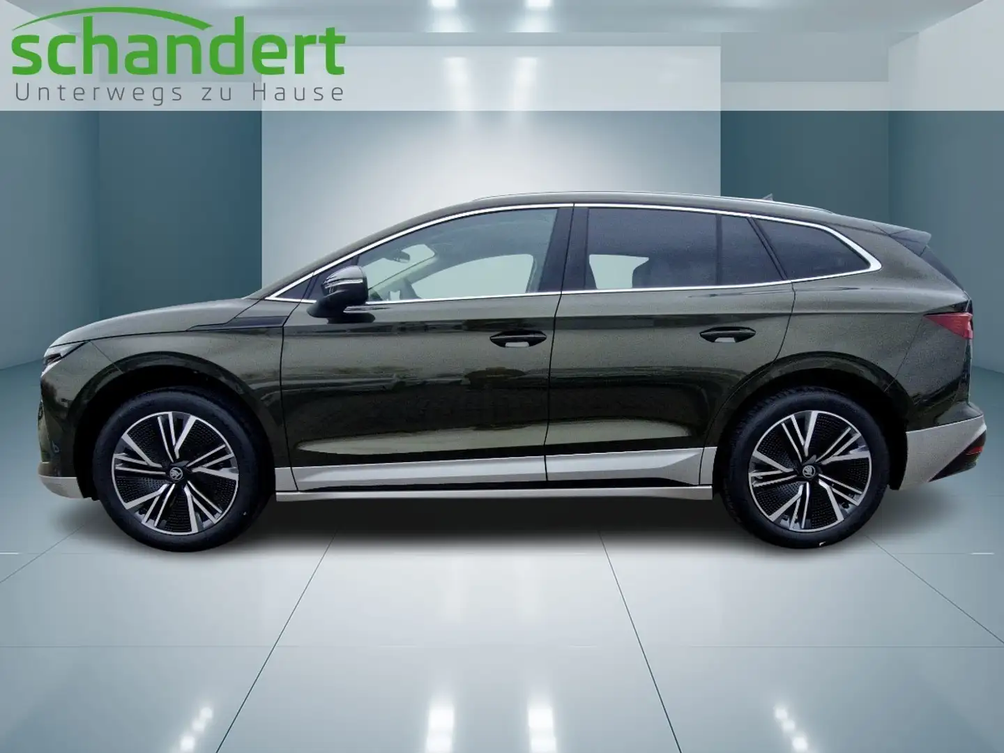 Skoda Enyaq 60 Loft Matrix Navi AHK 4xSHZ Klimaautomatik Grün - 2