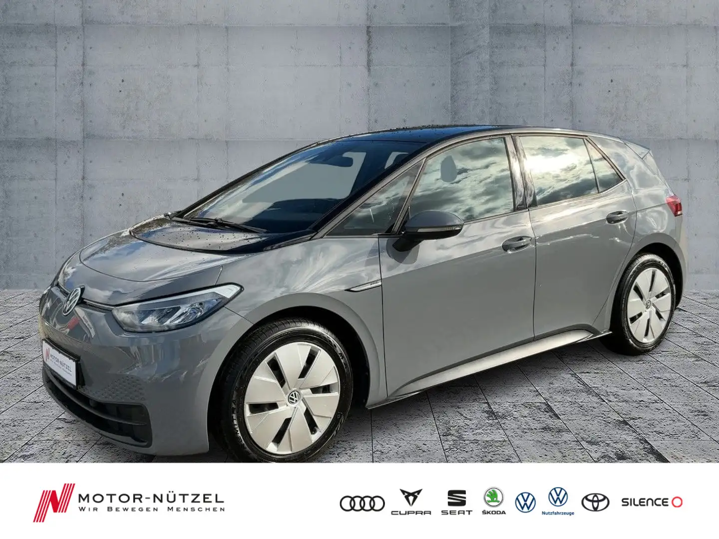 Volkswagen ID.3 150 kW Pro PERFORMANCE LED+NAVI+ACC+SHZ+CCS Gris - 1