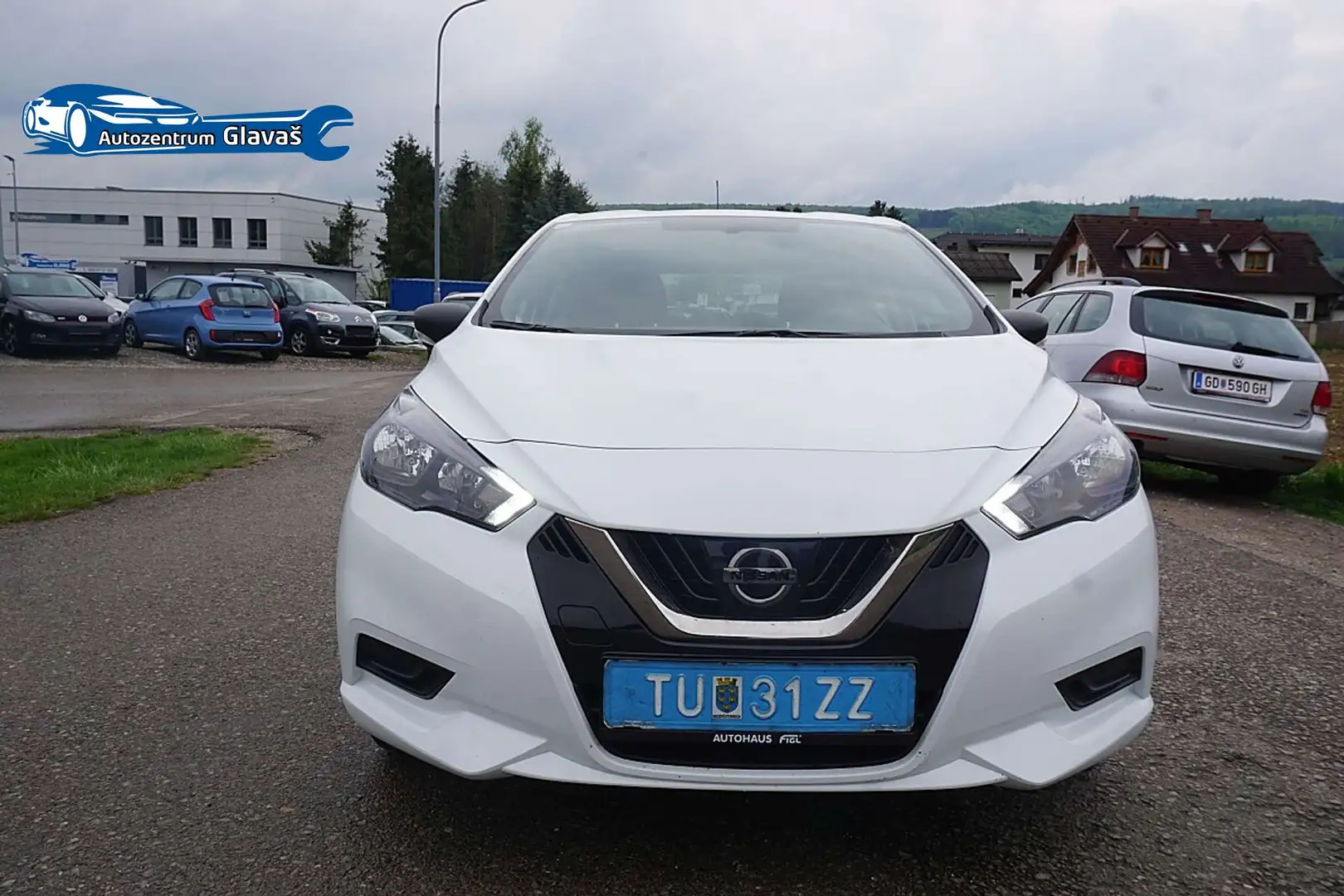 Nissan Micra 1,0 IG-T Visia Weiß - 1