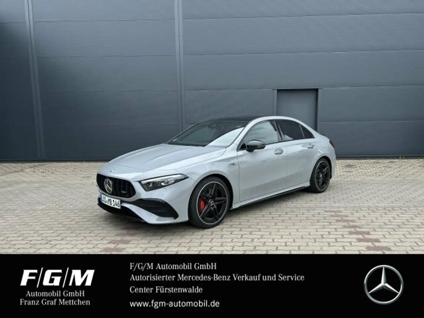 Mercedes-Benz A 35 AMG 4Matic +Wide+MBUX+Pano+HUD+360+MBeam Gris - 1