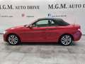 BMW 218 i Cabrio Advantage Rot - thumbnail 2