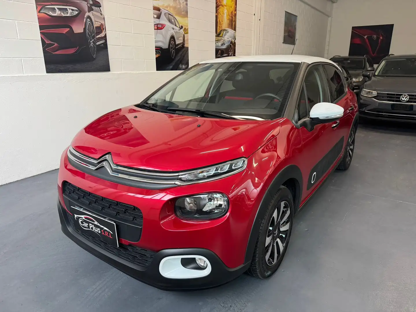 Citroen C3 C3 1.2 puretech Shine s Rosso - 2