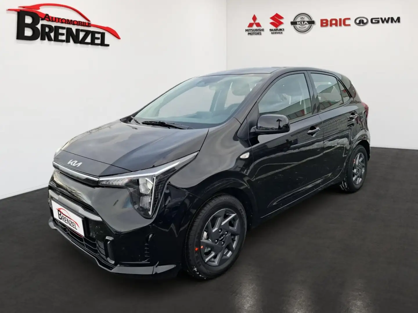 Kia Picanto 1.0 Vision Automatik Klima Sitzhzg Klima Schwarz - 1