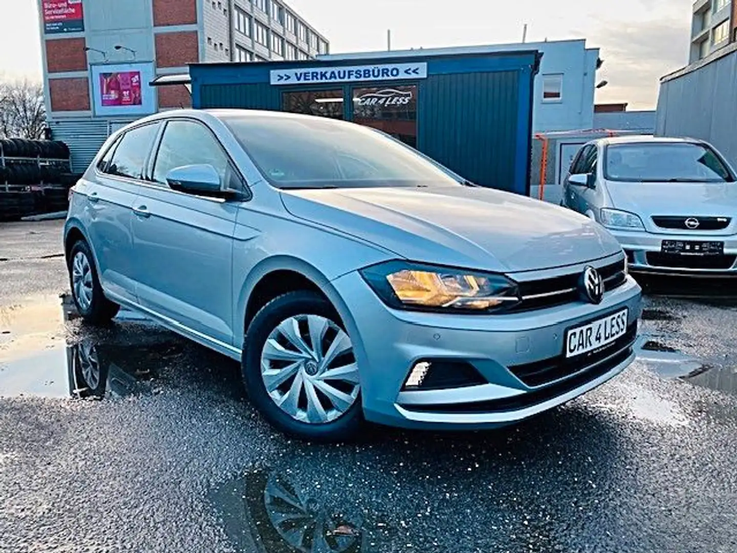 Volkswagen Polo 1.6 TDI SCR 70kW DSG Comfortline Argent - 1