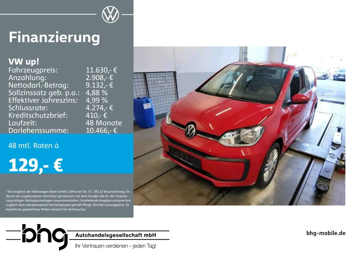 Volkswagen up! United Rot - 1