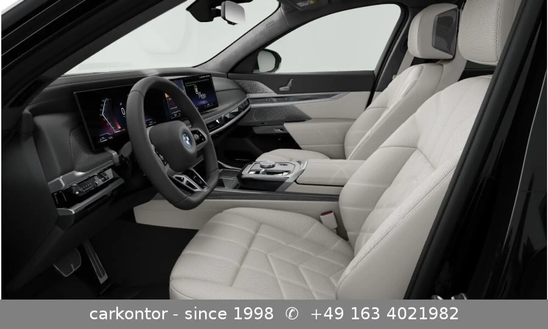 BMW 750 e xDr. *M SPORTPAKET*LOUNGE SEAT*AUT DOOR*B&W Zwart - 2