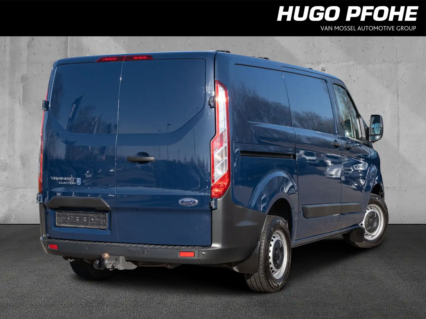 Ford Transit Custom L1H1 AHK TEMP KLIMA Azul - 2