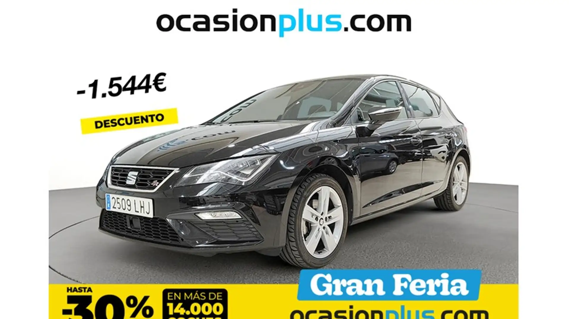 SEAT Leon 1.5 TGI GNC S&S FR Fast Edition 130 Zwart - 1