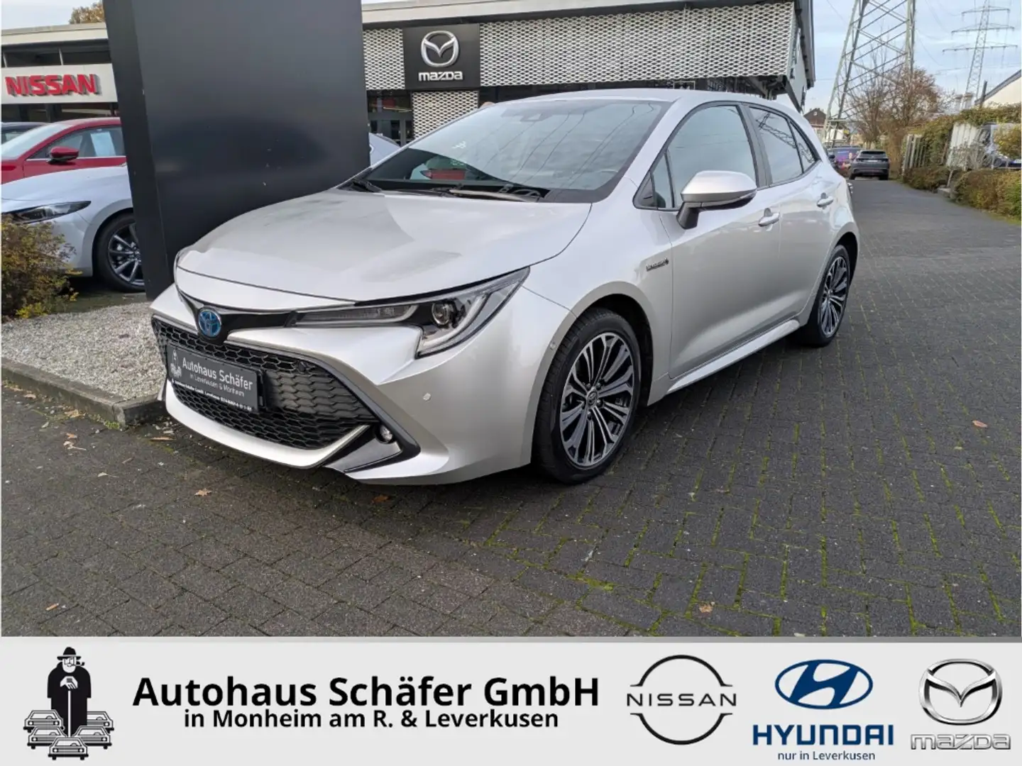 Toyota Corolla Hybrid Business Edition Navi ACC Mehrzonenklima Ko Silber - 1