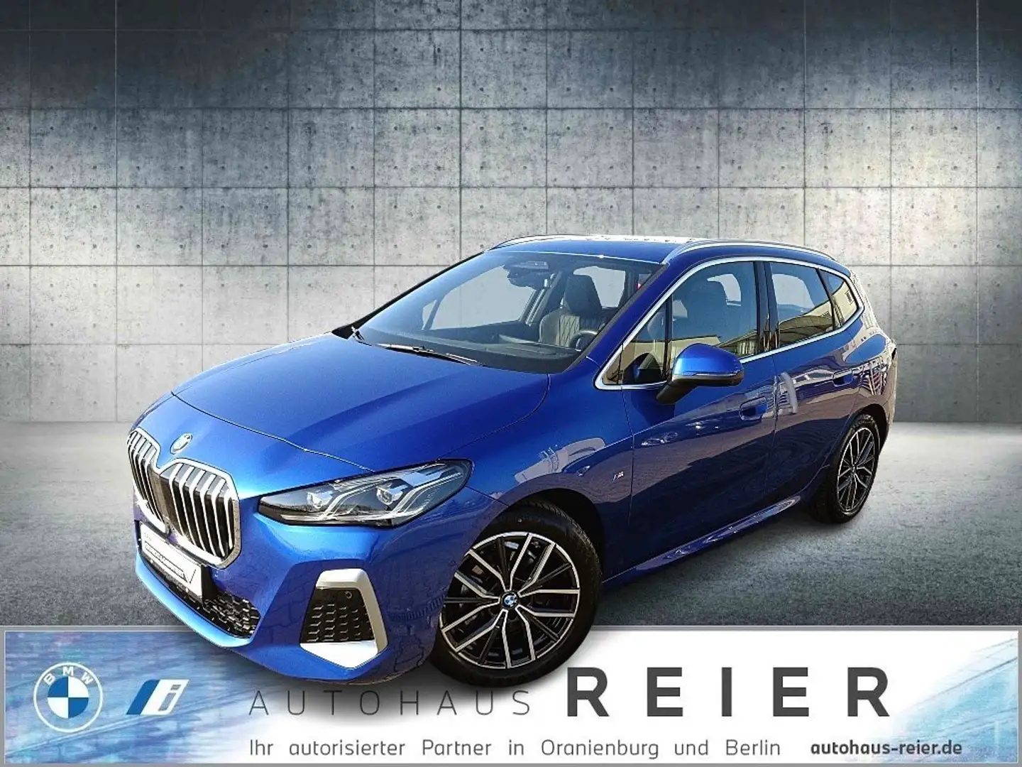 BMW 220 i AT,MSportp.,Pano,HUD,HaKa,el.Sitze,AHK Bleu - 1