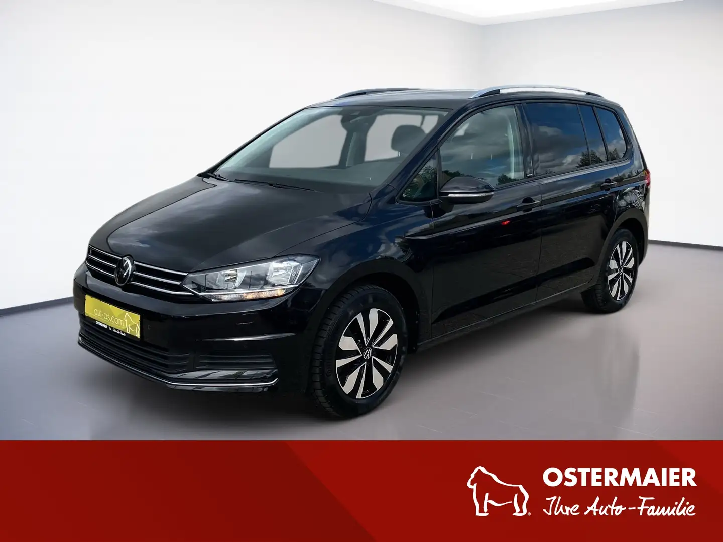 Volkswagen Touran MOVE 2.0TDI 150PS.DSG.NAVI.CLIMA.AHK.KAMERA.7SITZE Schwarz - 1