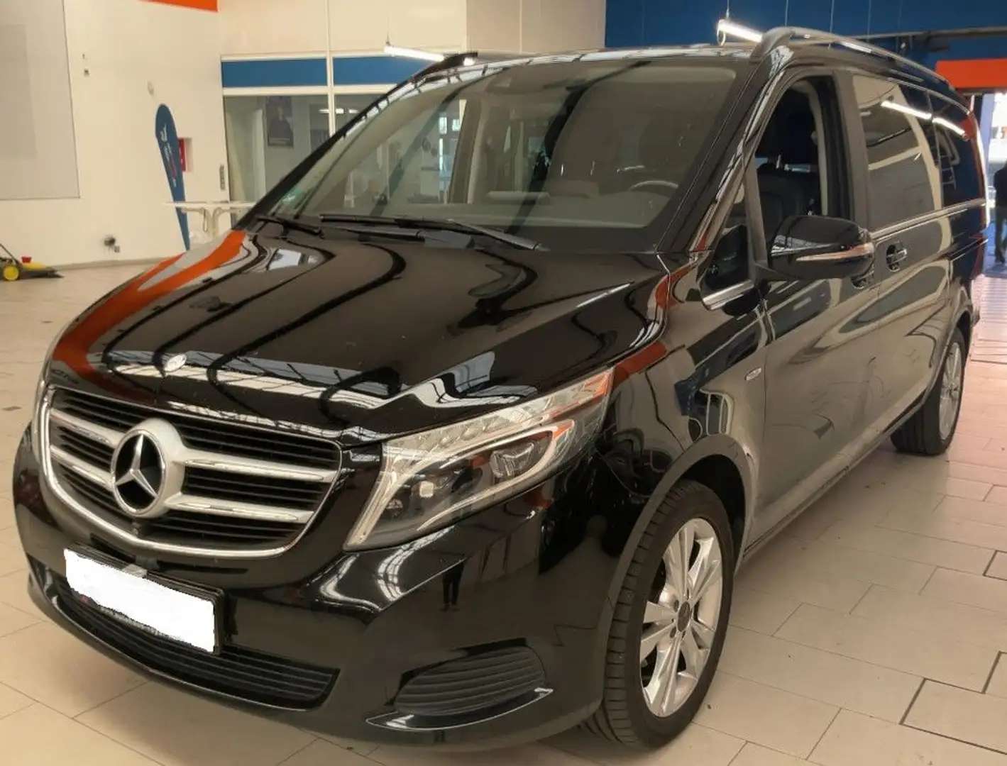 Mercedes-Benz V 220 CDI*Lang*Leder*Garantie*360° Cam* Schwarz - 1