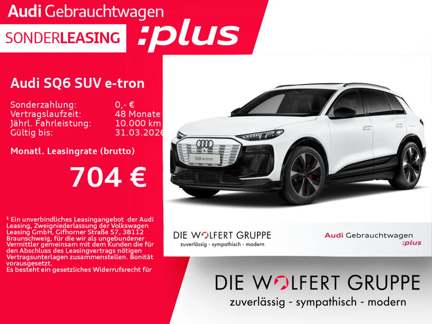 Audi SQ6 e-tron SQ6 e-tron quattro PANO*360°*B&O*ACC*TECH-PRO Weiß - 1