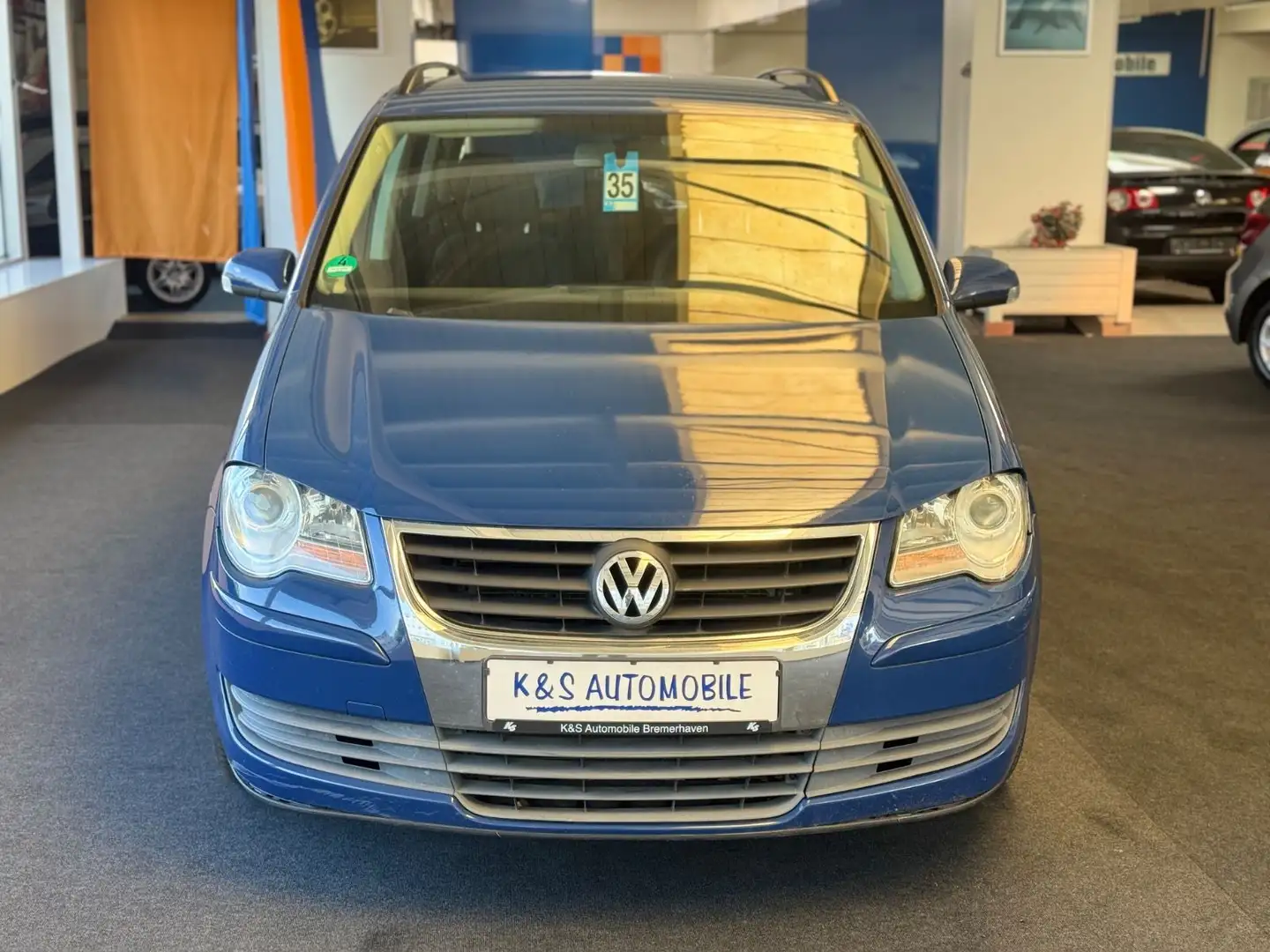 Volkswagen Touran Trendline*AUTOM.*KLIMA*NUR GEWERBE&EXPORT Blauw - 2