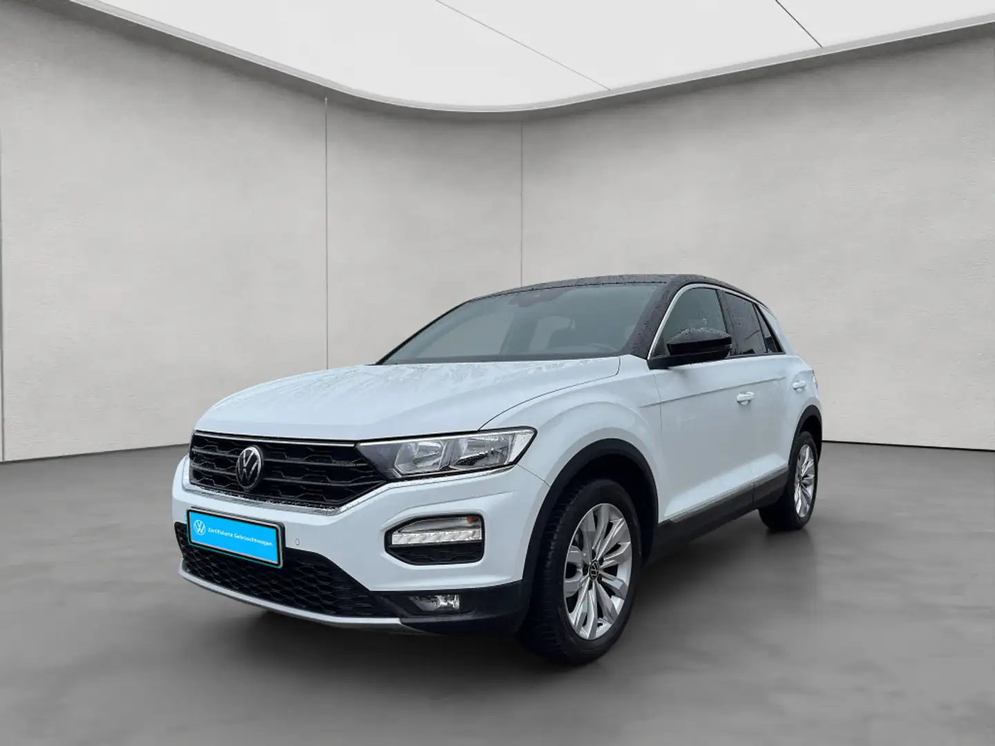 Volkswagen T-Roc 1.5 TSI ACT OPF Sport ACC GJR Sitzhzg Navi Bianco - 2