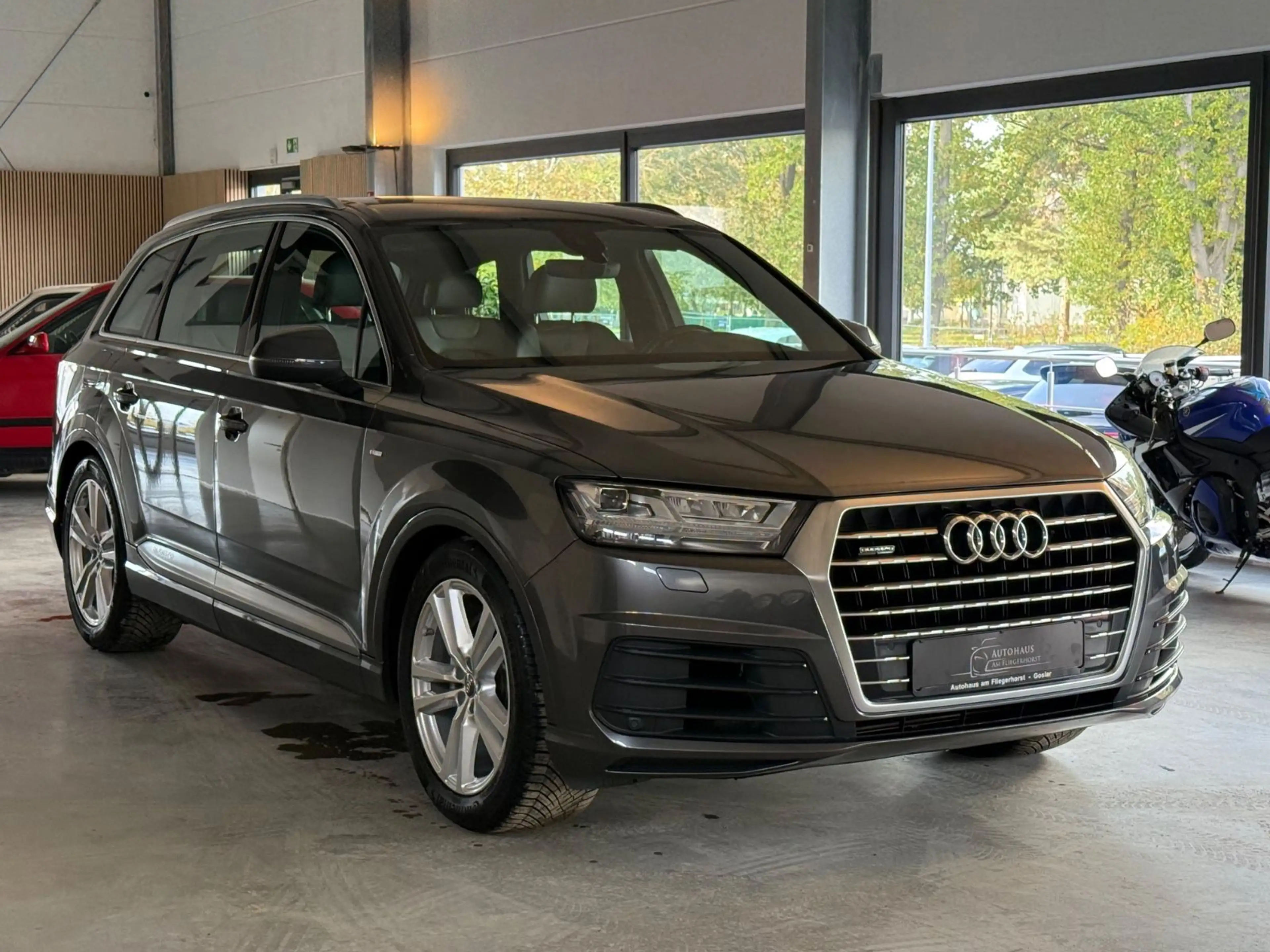 Audi Q7 50 TDI quattro S line LED/Kam/SHZ/Virtual/AHK — photo 2