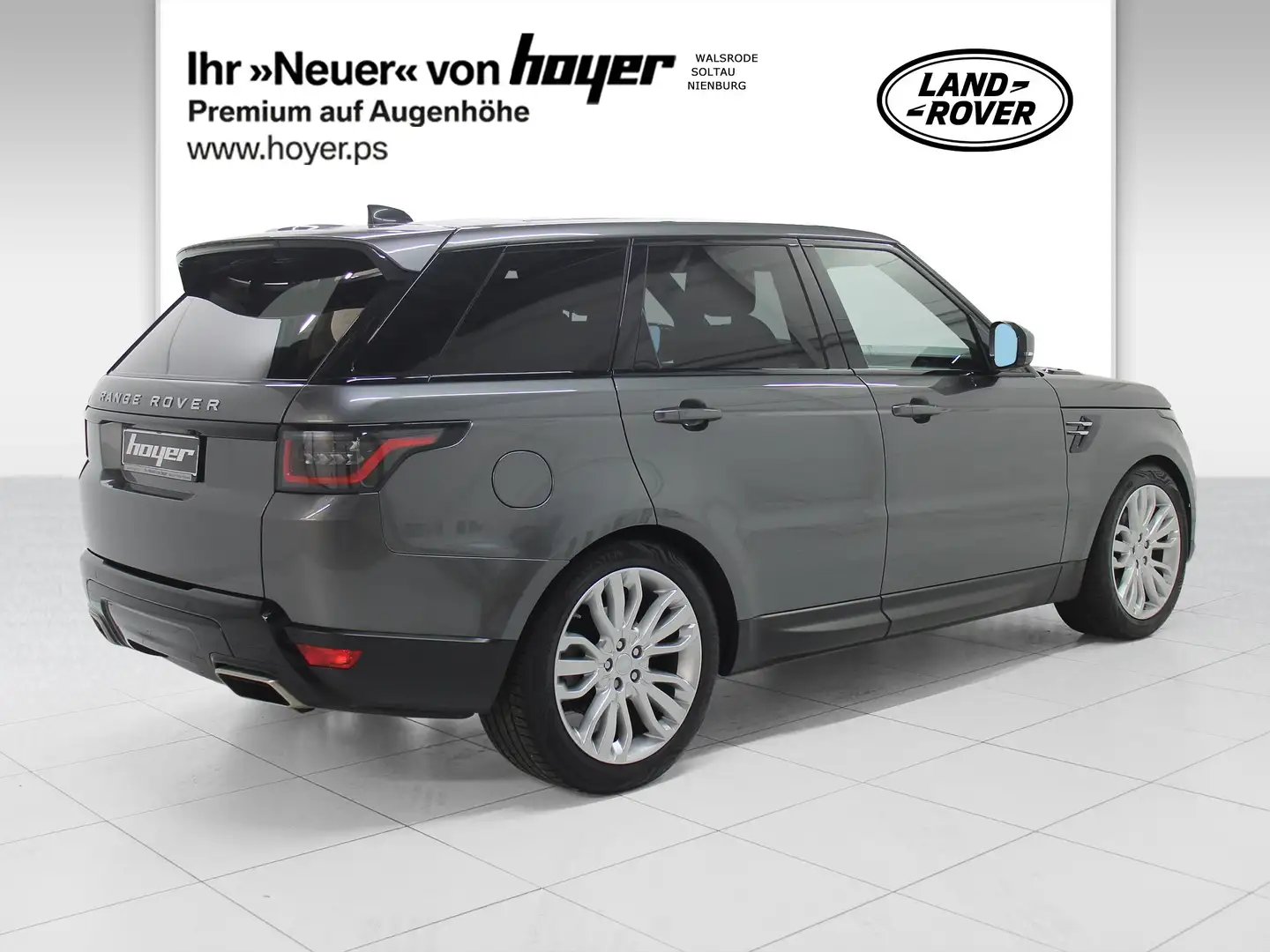 Land Rover Range Rover Sport D250 SE Pano SHZ Navi DAB LED Gris - 2