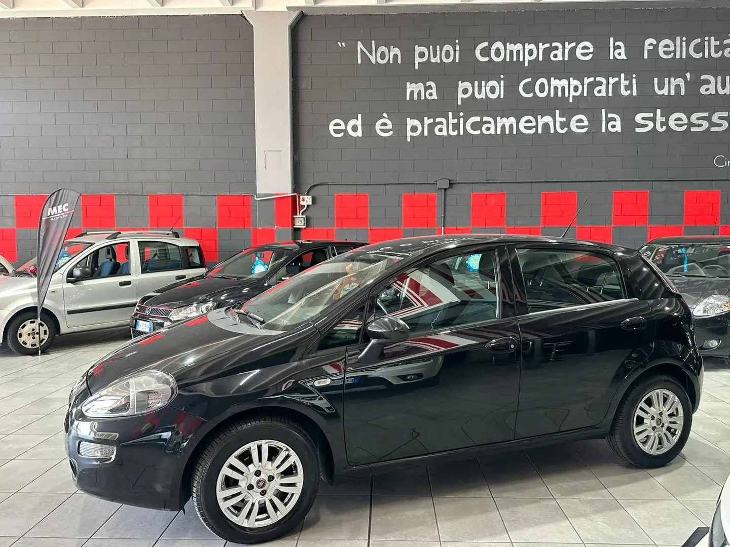 Fiat Punto Punto III 2012 5p 1.2 Lounge Nero - 2
