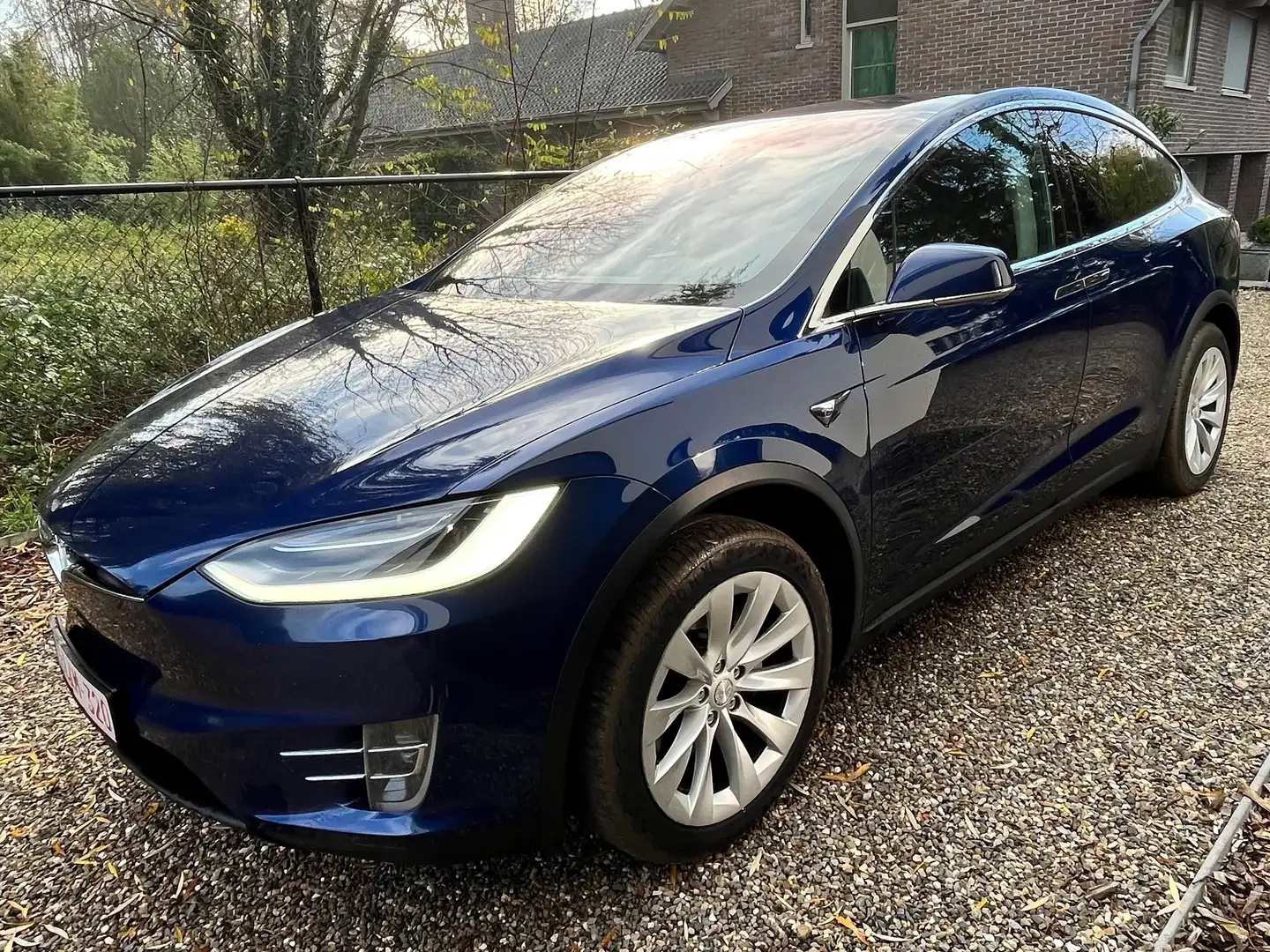 Tesla Model X Blauw - 1