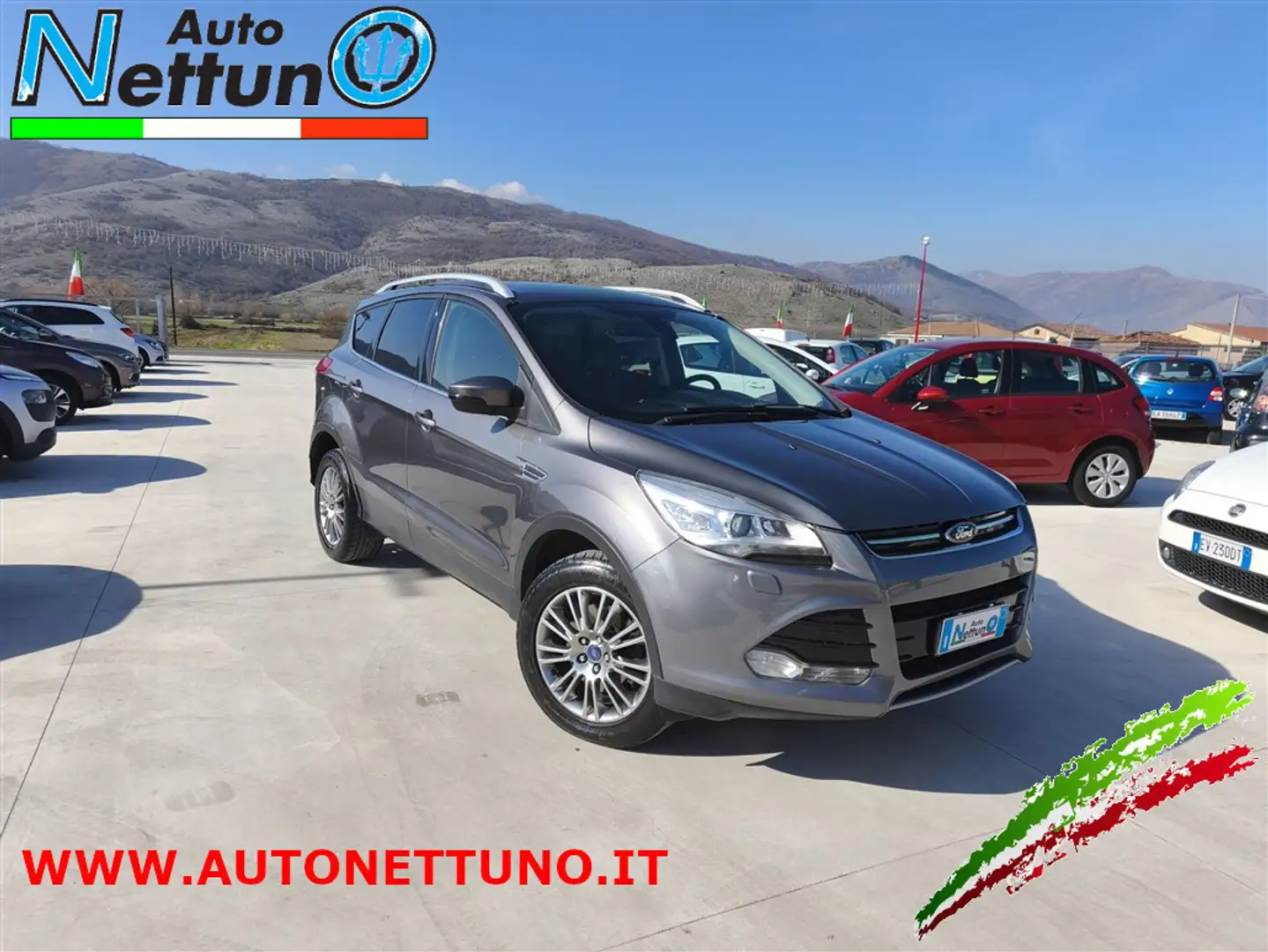 Ford Kuga 2.0 TDCI 140 CV 4WD Powershift Titanium Gris - 1