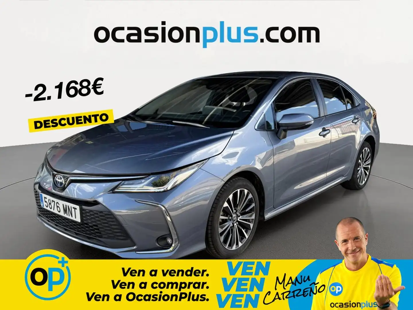 Toyota Corolla Sedán 140H Style Gris - 1
