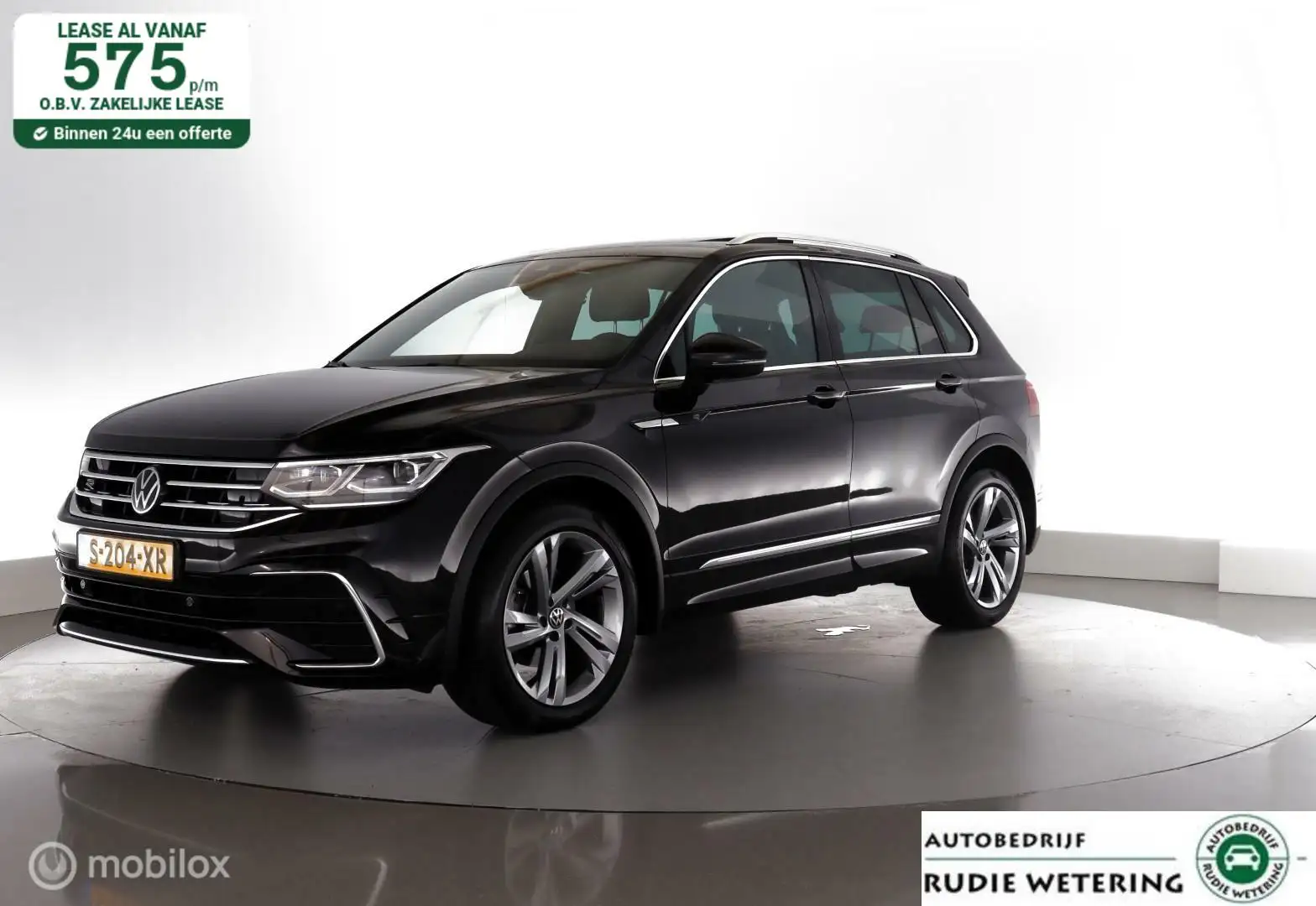 Volkswagen Tiguan 1.5 TSI 150PK Automaat R-Line Business pano|cam|na Negro - 1