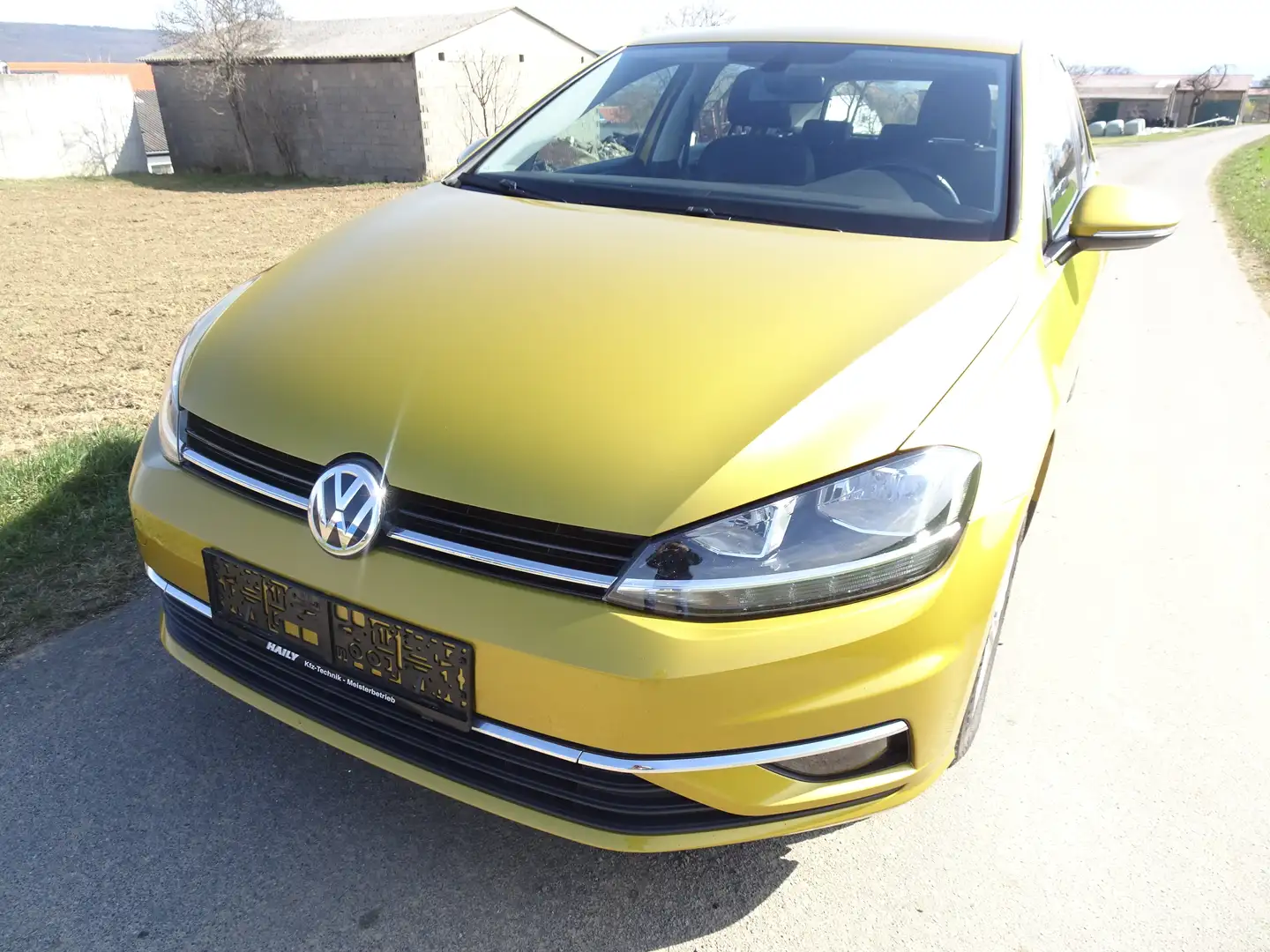 Volkswagen Golf Rabbit 1,6 TDI Jaune - 2