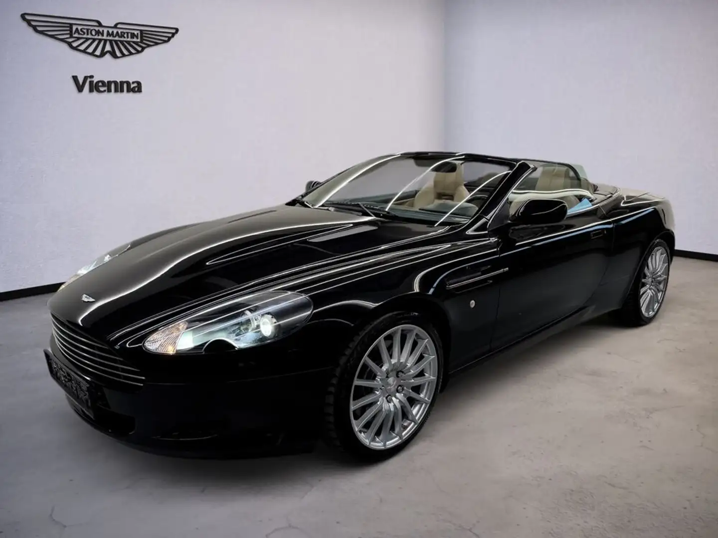 Aston Martin DB9 Volante Touchtronic II | 1Y AM Garantie Negru - 1