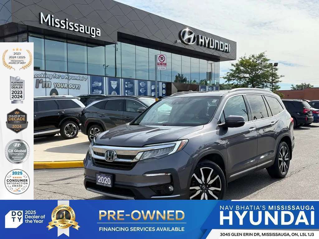 Gray 2020 Honda Pilot SUV / Crossover All-Wheel Drive Automatic