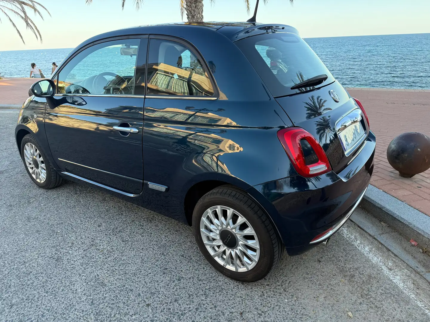 Fiat 500 500 1.2 Lounge Lounge Azul - 2