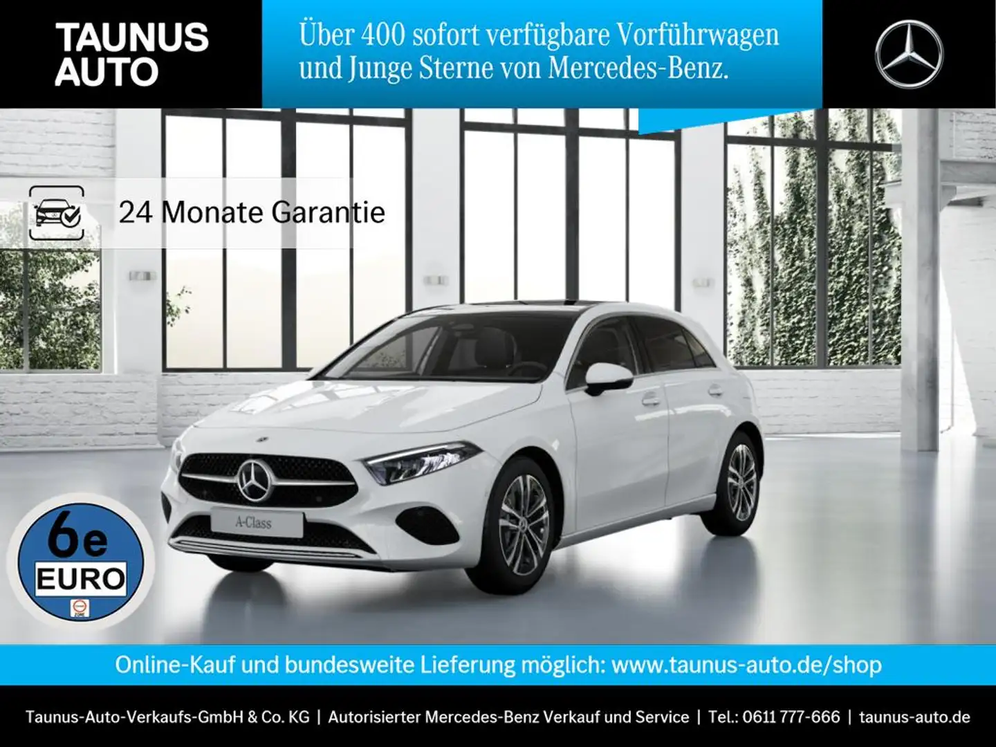 Mercedes-Benz A 200 PROGRESSIVE PANORAMA KAMERA LED WINTER Weiß - 1