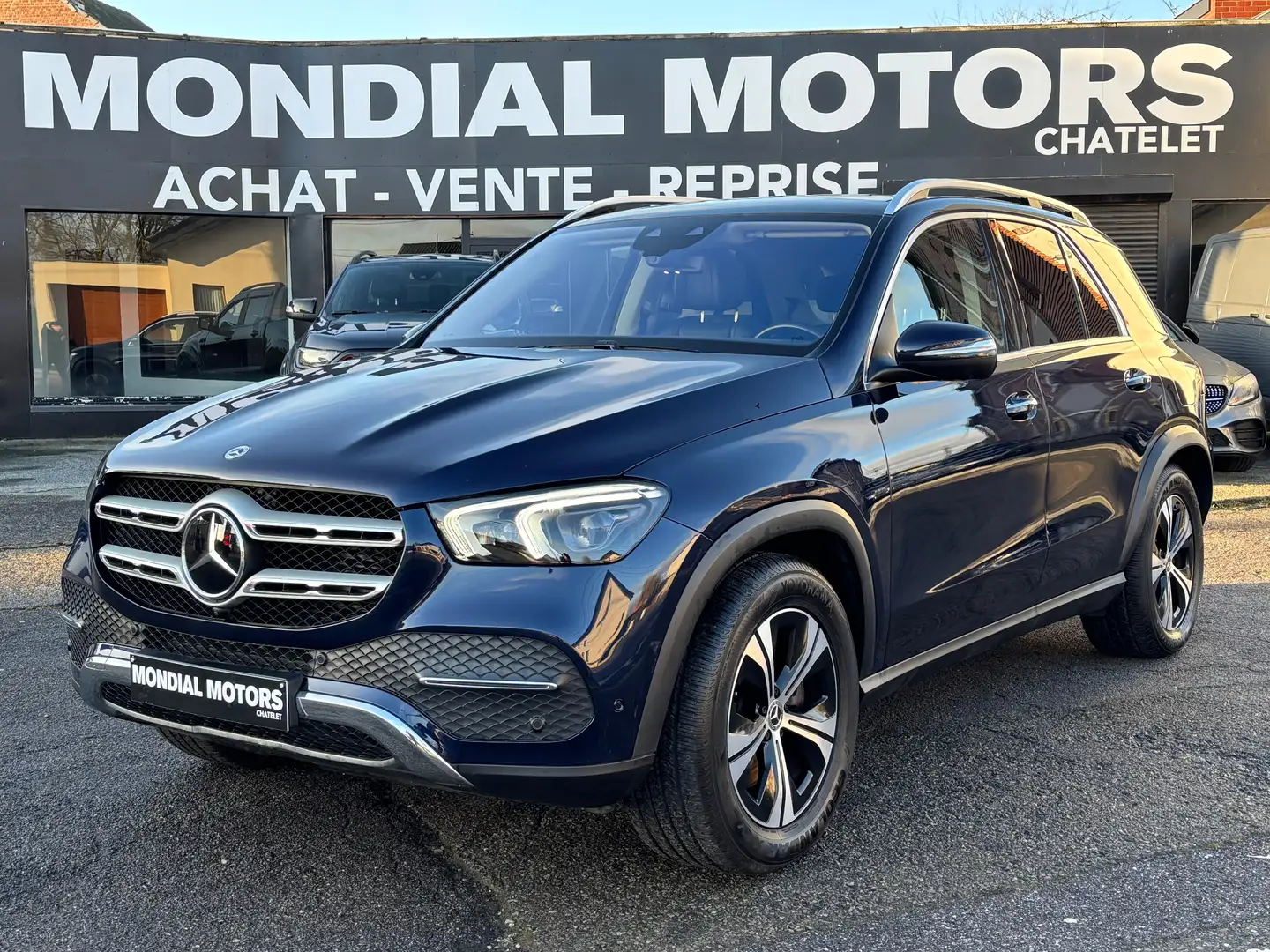 Mercedes-Benz GLE 350 DE 4-Matic PHEV TVAC TOIT PANO BURMESTER CAMERA Blau - 1