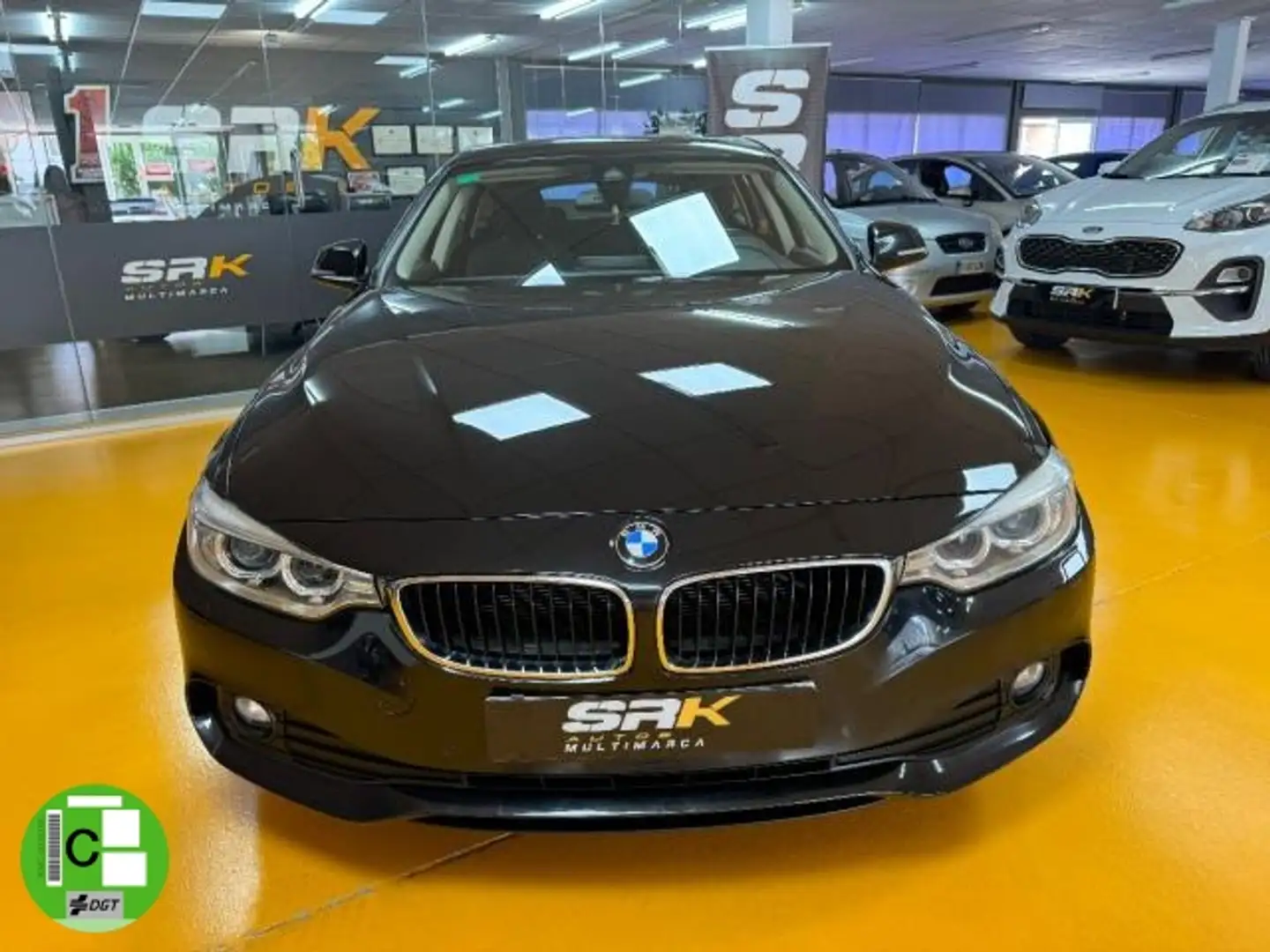 BMW 418 418dA Gran Coupé Czarny - 2