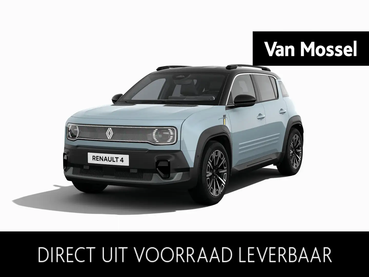 Renault R 4 E-TECH comfort range 150 1AT Iconic | Achteruitrij Blauw - 1