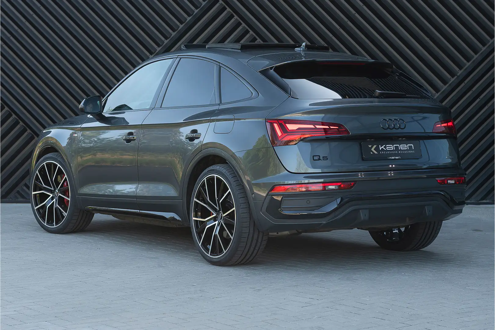 Audi Q5 Sportback 55 TFSI e quattro S-Line ACC Pano 360 Am Grigio - 2