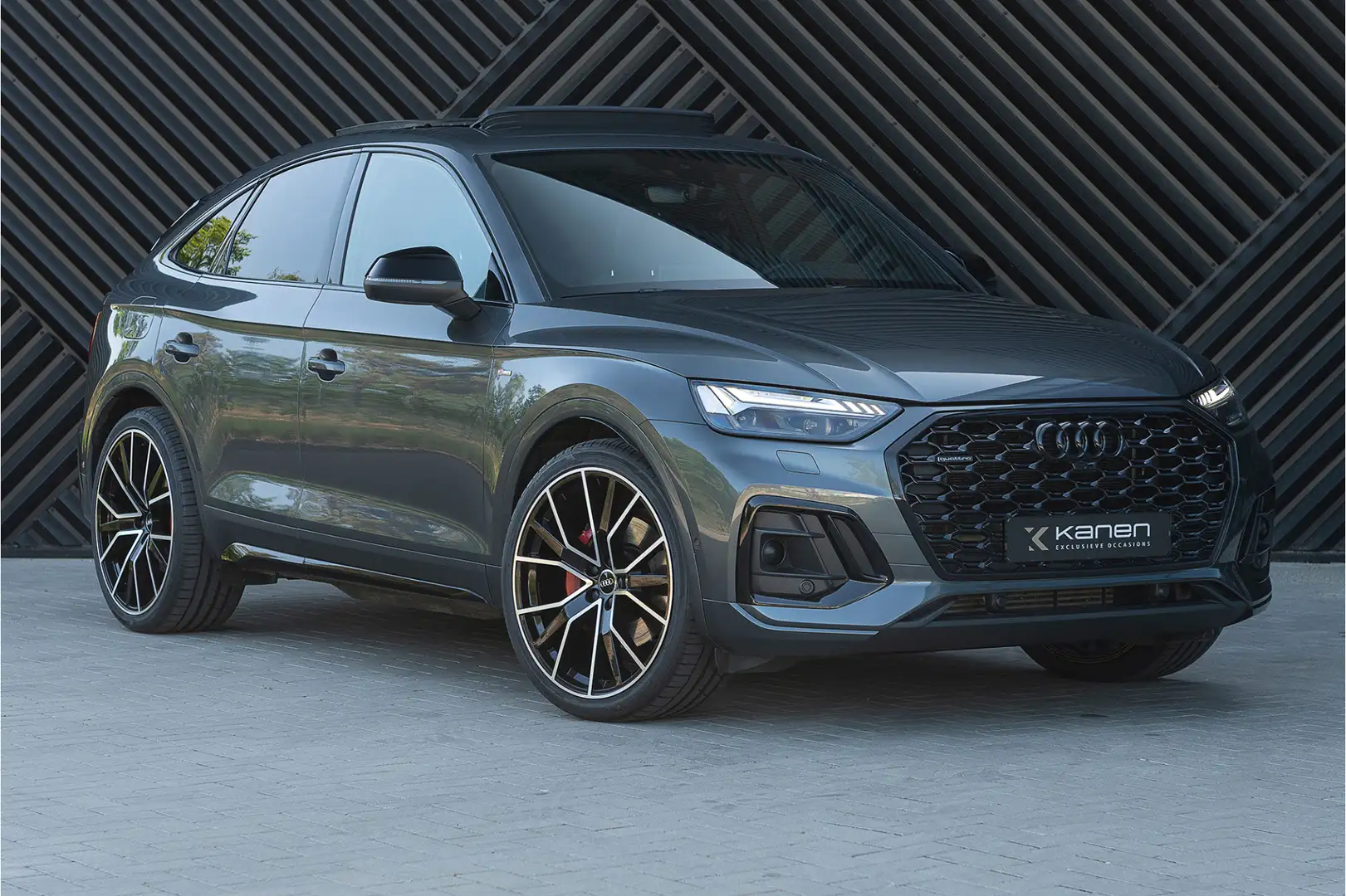 Audi Q5 Sportback 55 TFSI e quattro S-Line ACC Pano 360 Am Grigio - 1