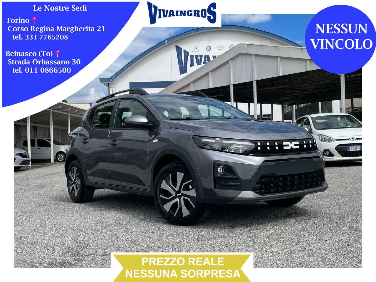 Dacia Sandero Stepway 1.2 Eco-Gpl 120CV Expression / NESSUN VINCOLO DI FINANZIAMENTO